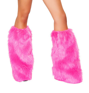 Basic Faux Fur Leg Warmers