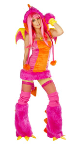 CS150 - Pink Drag Costume *Dress with Tail*