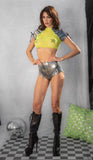 FE235 - Lace-Up Shoulder Top***50% OFF