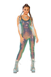 FF143 - STRETCH SEQUIN CATSUIT