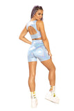 FF254 - Holographic Keyhole Top