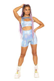 FF254 - Holographic Keyhole Top