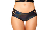 FF923 - Metallic No Seam Strappy Shorts