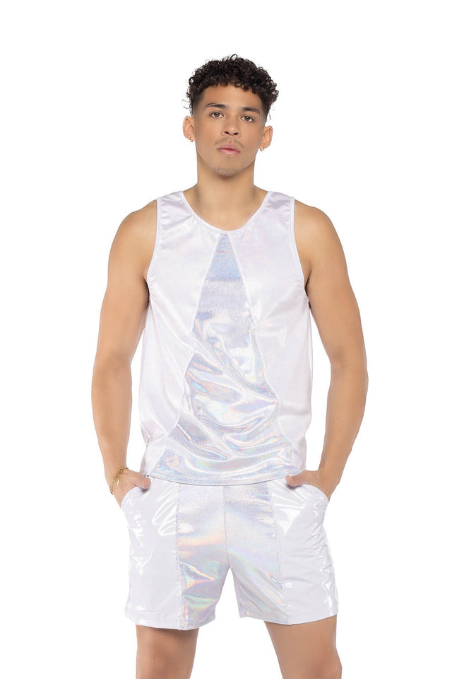 JR152 - Two-Tone Men's Tank