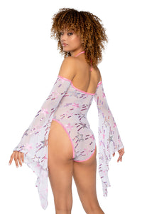 Sequin Mesh Bodysuit