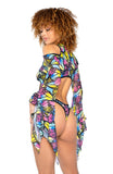 Spandex/Mesh Flow Bodysuit