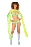 Sequin Drop Sleeve Shrug