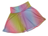 FF436 - Rainbow Skater Skirt