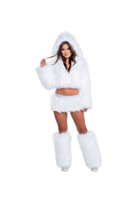 CL524 - Light-Up Cropped Hooded Jacket