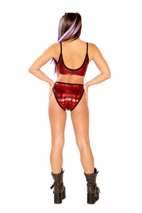 FF264 - METALLIC HIGH-WAIST BOTTOM