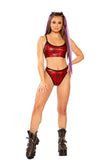 FF264 - METALLIC HIGH-WAIST BOTTOM