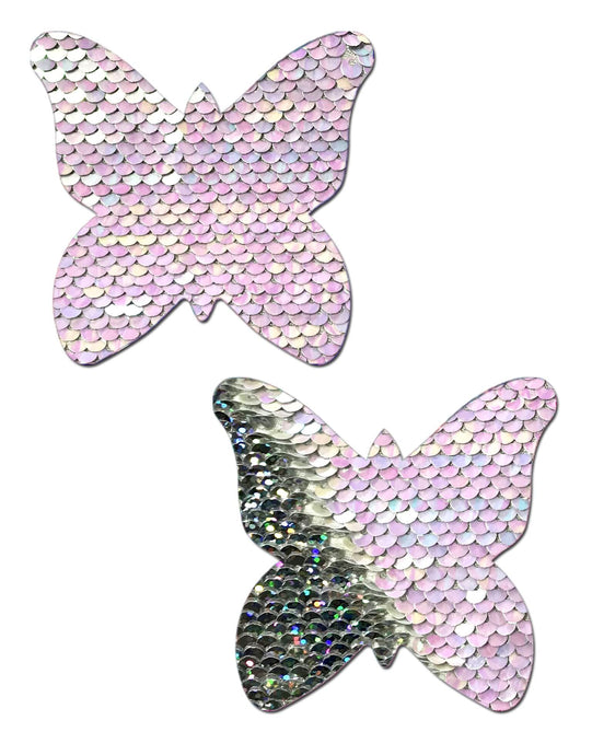MONARCH FLIP SEQUIN PEARL/SILVER
